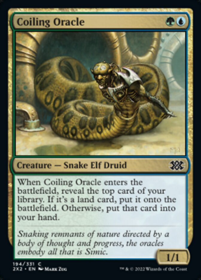 Coiling Oracle [Double Masters 2022] | L.A. Mood Comics and Games