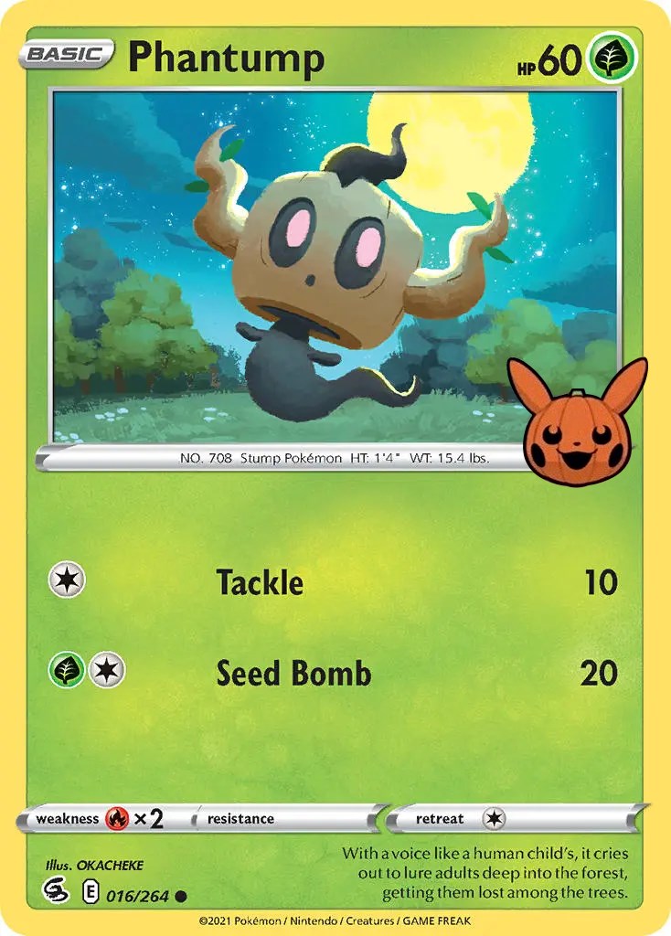 Phantump (016/264) [Trick or Trade] | L.A. Mood Comics and Games