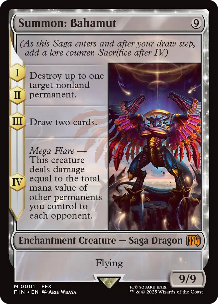 Summon: Bahamut [FINAL FANTASY] | L.A. Mood Comics and Games