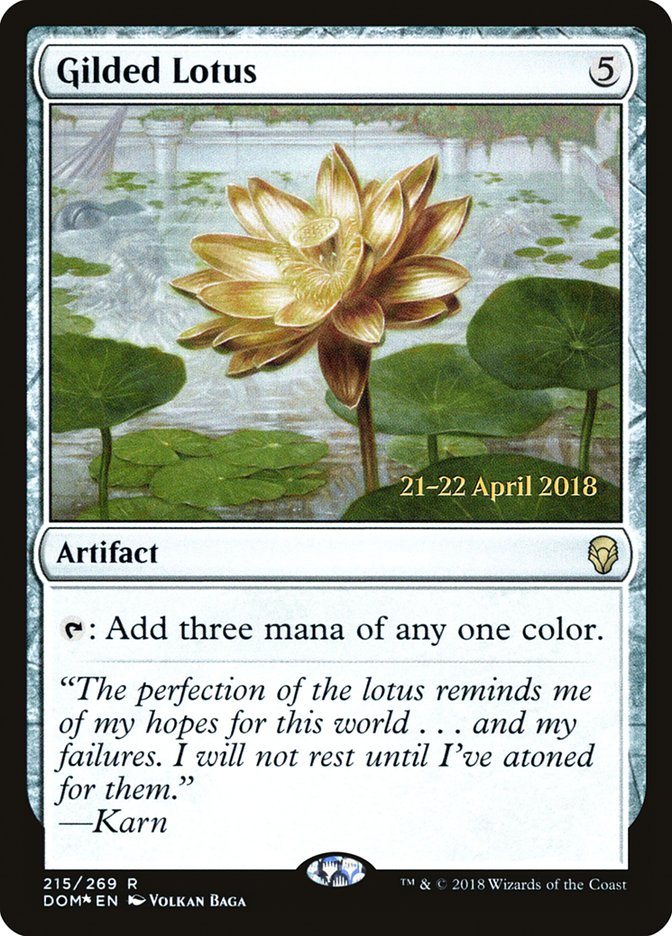 Gilded Lotus [Dominaria Prerelease Promos] | L.A. Mood Comics and Games