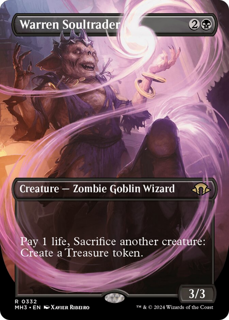 Warren Soultrader (Borderless) [Modern Horizons 3] | L.A. Mood Comics and Games