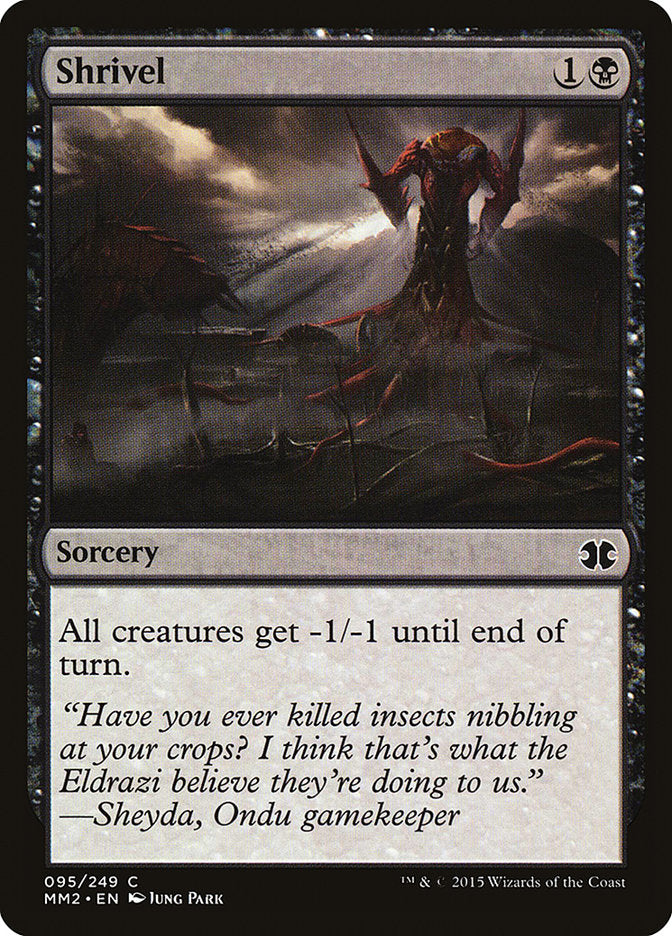 Shrivel [Modern Masters 2015] | L.A. Mood Comics and Games