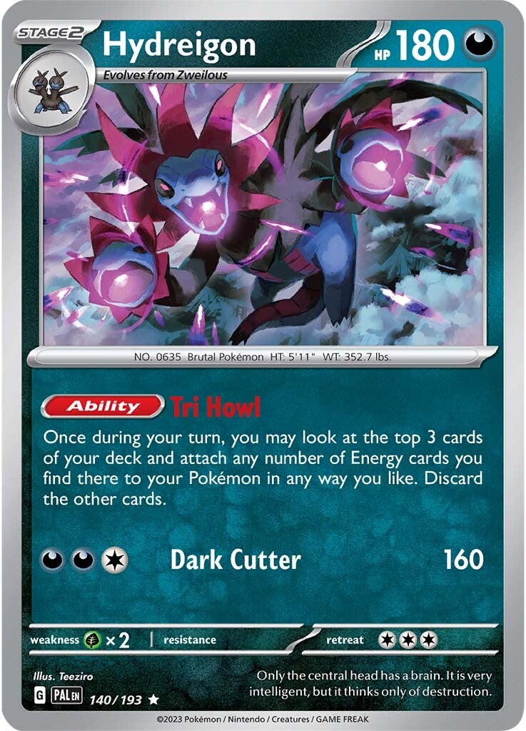 Hydreigon (140/193) [Scarlet & Violet: Paldea Evolved] | L.A. Mood Comics and Games
