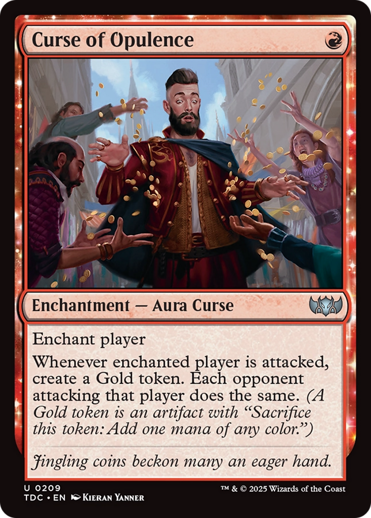 Curse of Opulence [Tarkir: Dragonstorm Commander] | L.A. Mood Comics and Games