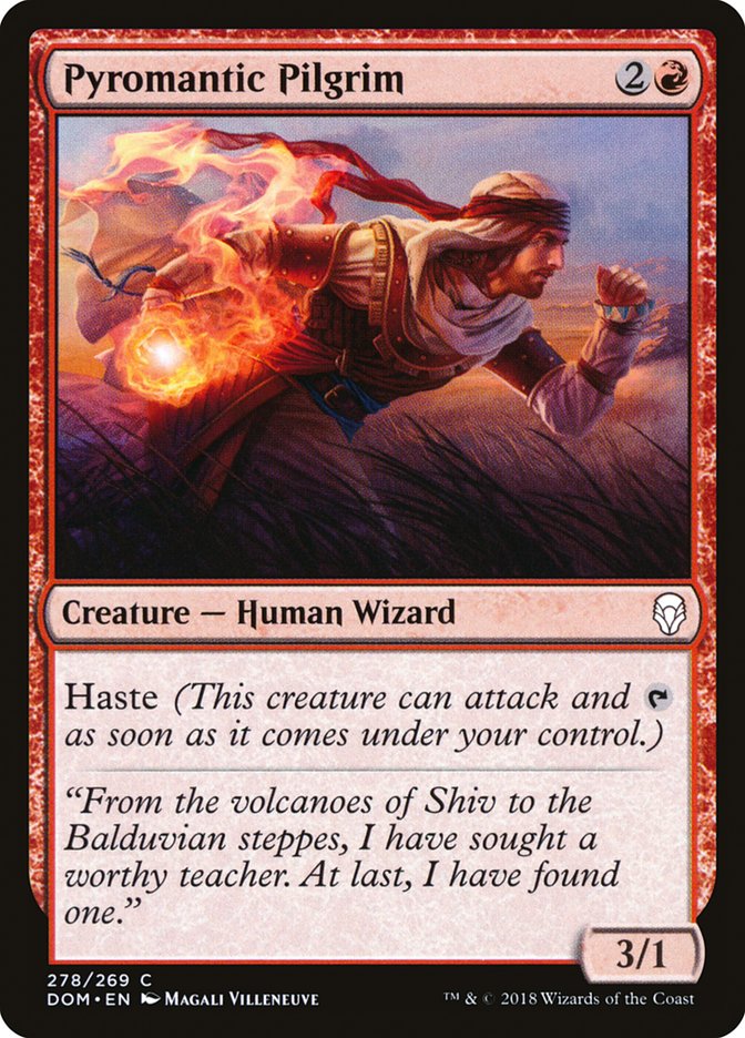 Pyromantic Pilgrim [Dominaria] | L.A. Mood Comics and Games