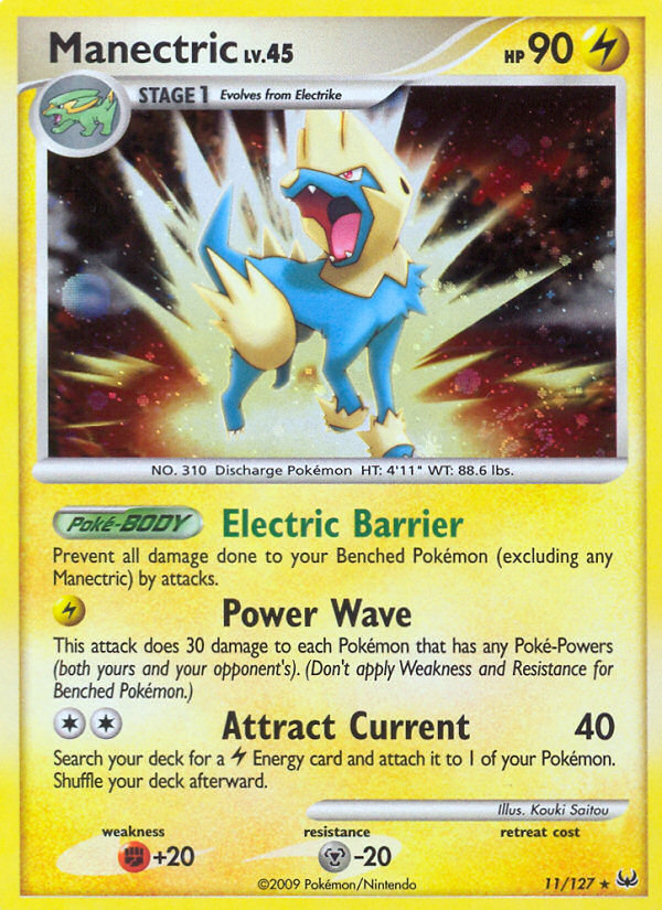 Manectric (11/127) [Platinum: Base Set] | L.A. Mood Comics and Games