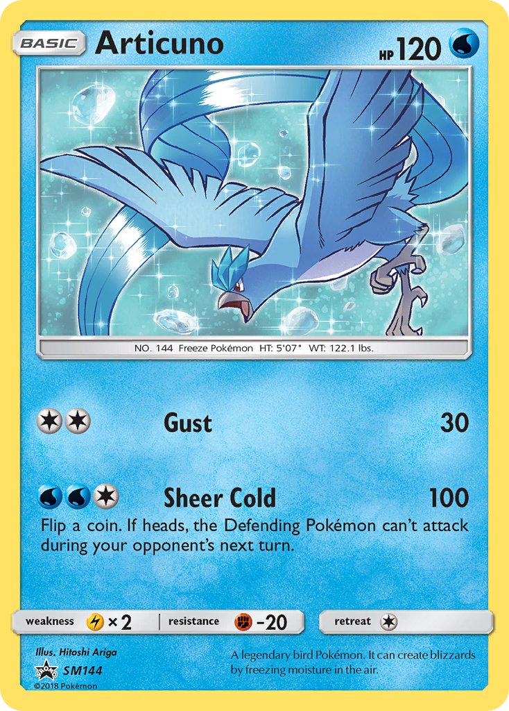 Articuno (SM144) [Sun & Moon: Black Star Promos] | L.A. Mood Comics and Games