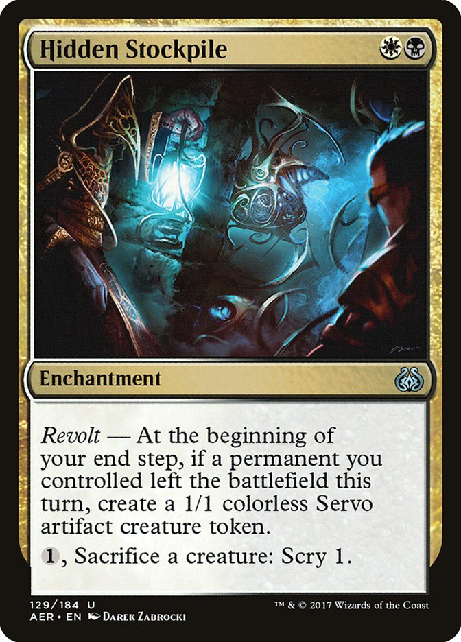 Hidden Stockpile [Aether Revolt] | L.A. Mood Comics and Games
