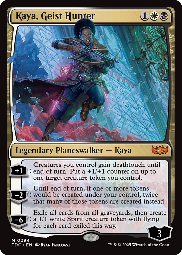 Kaya, Geist Hunter [Tarkir: Dragonstorm Commander] | L.A. Mood Comics and Games