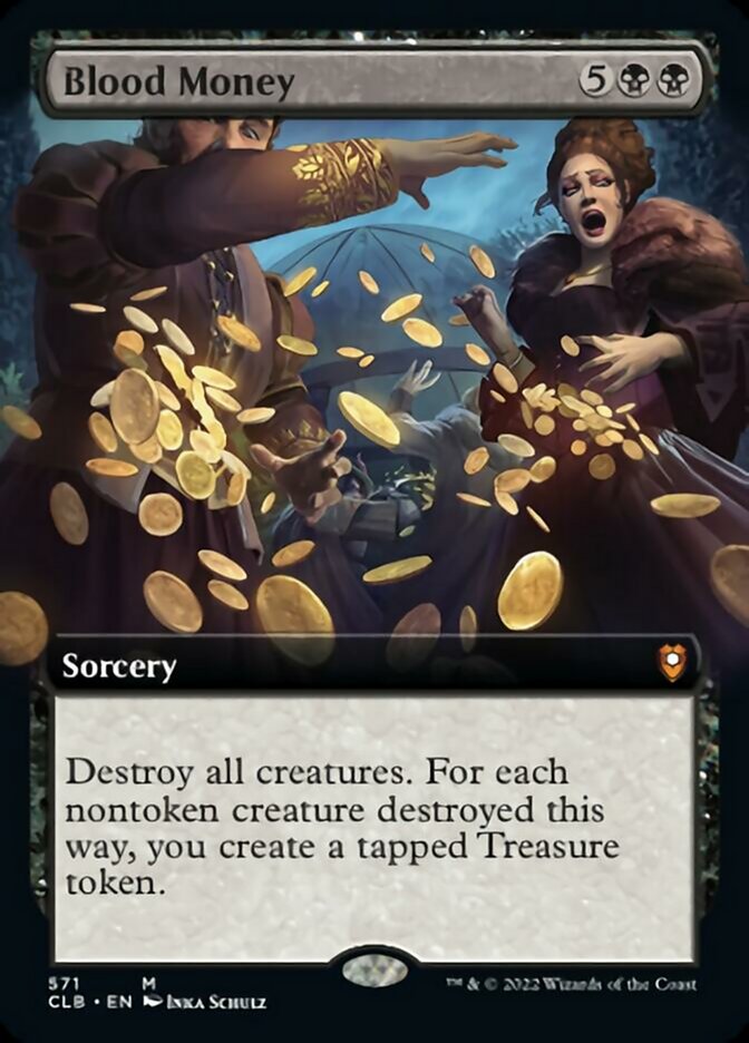 Blood Money (Extended Art) [Commander Legends: Battle for Baldur's Gate] | L.A. Mood Comics and Games