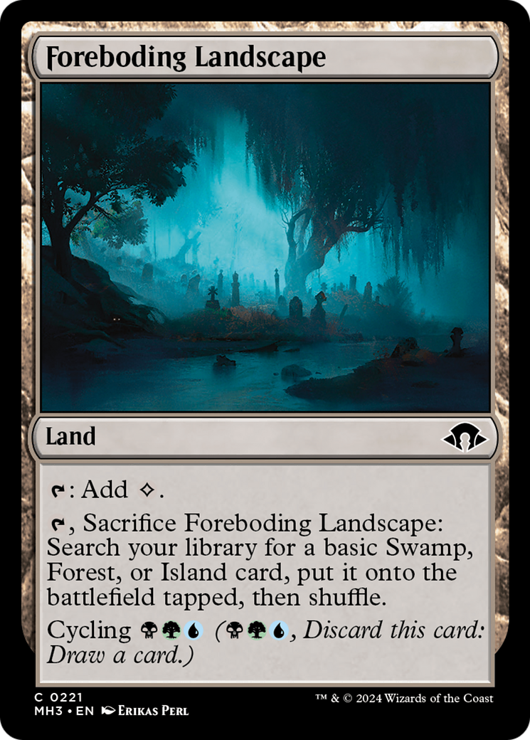 Foreboding Landscape [Modern Horizons 3] | L.A. Mood Comics and Games