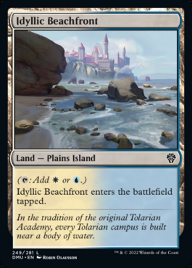 Idyllic Beachfront [Dominaria United] | L.A. Mood Comics and Games