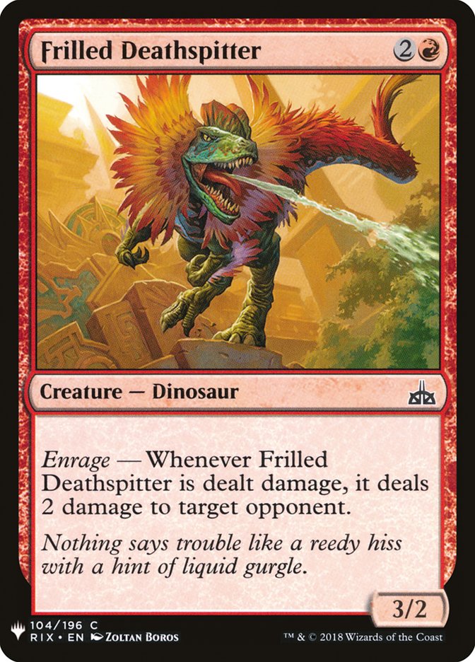 Frilled Deathspitter [Mystery Booster] | L.A. Mood Comics and Games