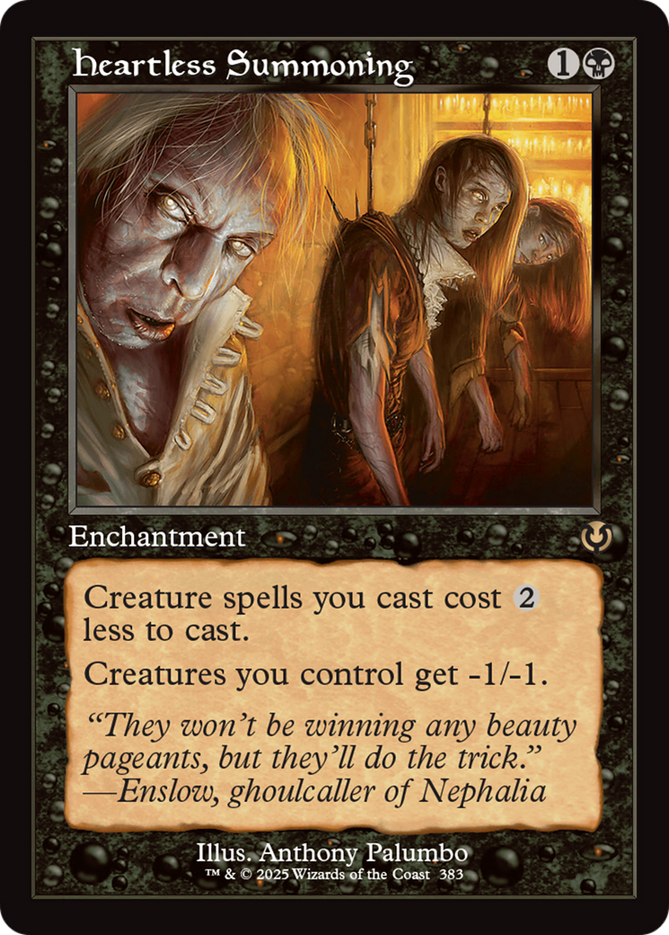 Heartless Summoning (Retro Frame) [Innistrad Remastered] | L.A. Mood Comics and Games