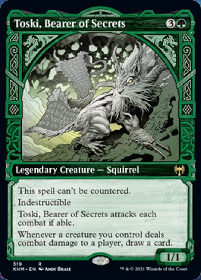 Toski, Bearer of Secrets (Showcase) [Kaldheim] | L.A. Mood Comics and Games