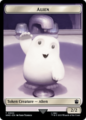 Alien // Dinosaur Double-Sided Token [Doctor Who Tokens] | L.A. Mood Comics and Games