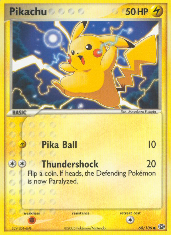 Pikachu (60/106) [EX: Emerald] | L.A. Mood Comics and Games