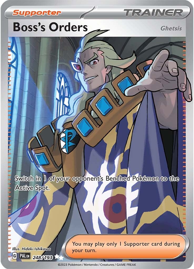 Boss's Orders (248/193) [Scarlet & Violet: Paldea Evolved] | L.A. Mood Comics and Games