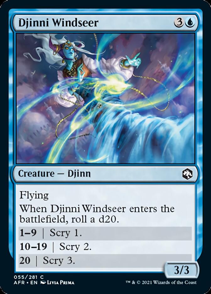 Djinni Windseer [Dungeons & Dragons: Adventures in the Forgotten Realms] | L.A. Mood Comics and Games