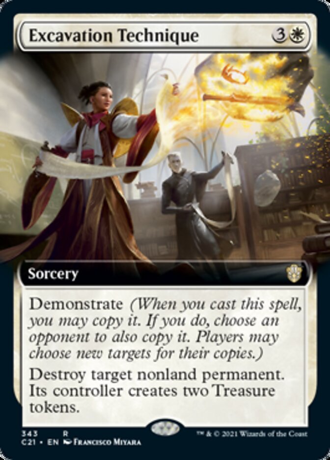 Excavation Technique (Extended Art) [Commander 2021] | L.A. Mood Comics and Games