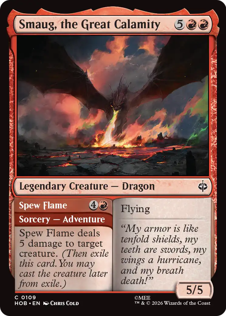 Smaug, the Great Calamity [The Hobbit] | L.A. Mood Comics and Games