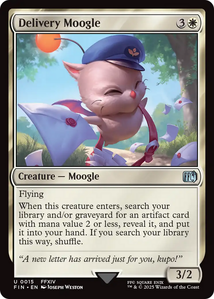 Delivery Moogle [FINAL FANTASY] | L.A. Mood Comics and Games