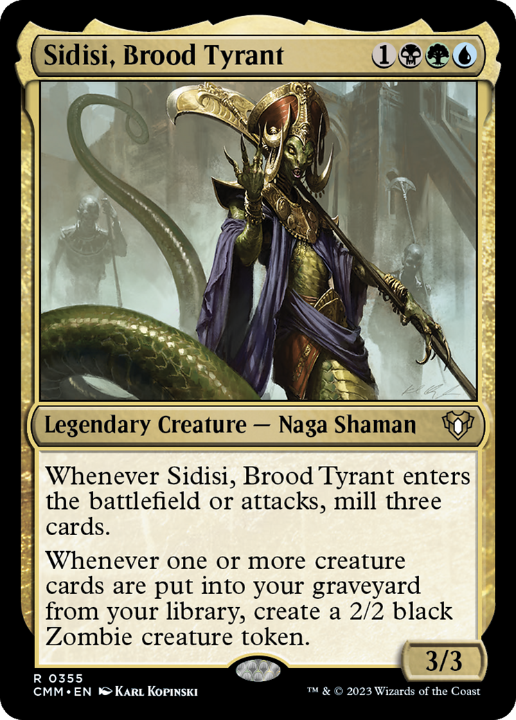 Sidisi, Brood Tyrant [Commander Masters] | L.A. Mood Comics and Games