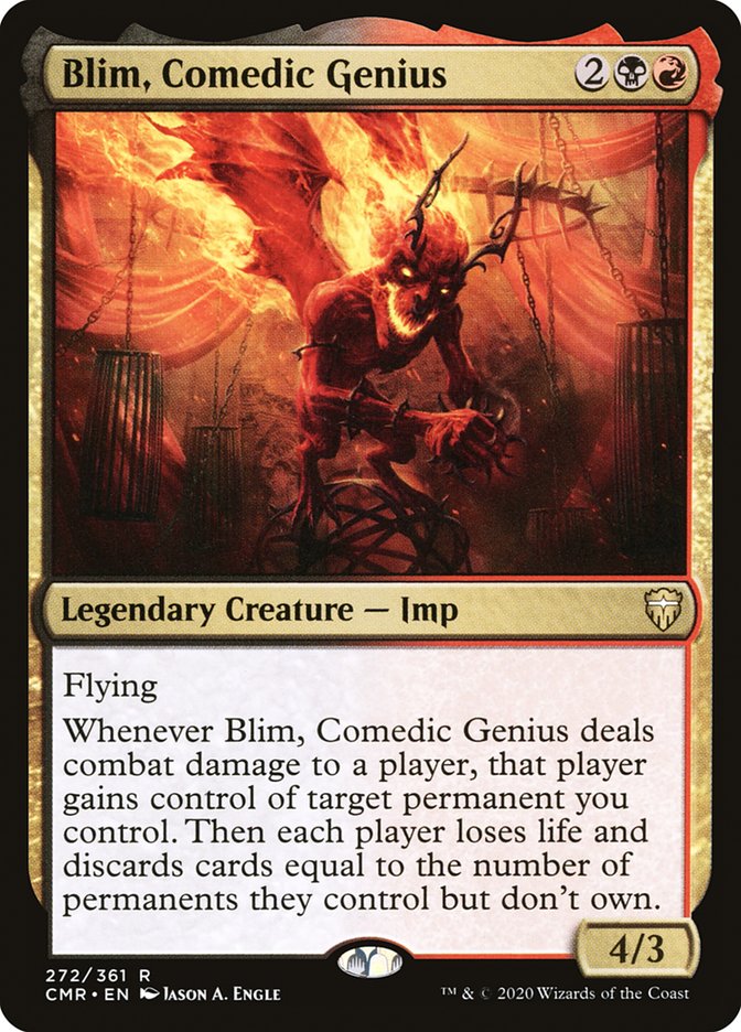 Blim, Comedic Genius [Commander Legends] | L.A. Mood Comics and Games