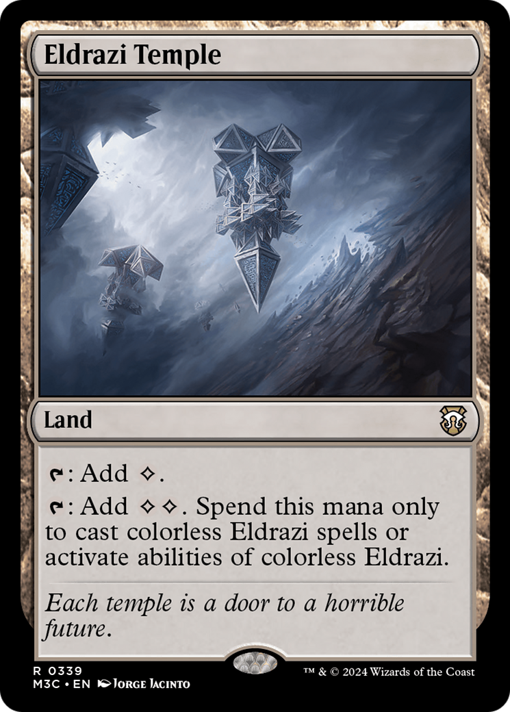 Eldrazi Temple (Ripple Foil) [Modern Horizons 3 Commander] | L.A. Mood Comics and Games