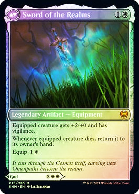 Halvar, God of Battle // Sword of the Realms [Kaldheim Prerelease Promos] | L.A. Mood Comics and Games