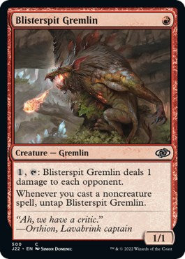 Blisterspit Gremlin [Jumpstart 2022] | L.A. Mood Comics and Games