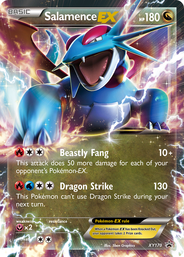 Salamence EX (XY170) [XY: Black Star Promos] | L.A. Mood Comics and Games