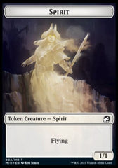 Elephant // Spirit Double-Sided Token [Innistrad: Midnight Hunt Commander Tokens] | L.A. Mood Comics and Games
