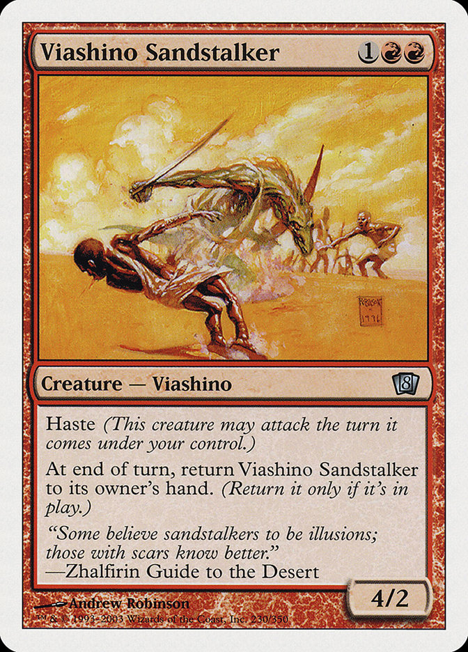 Viashino Sandstalker [Eighth Edition] | L.A. Mood Comics and Games
