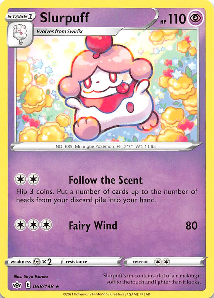 Slurpuff (068/198) [Sword & Shield: Chilling Reign] | L.A. Mood Comics and Games