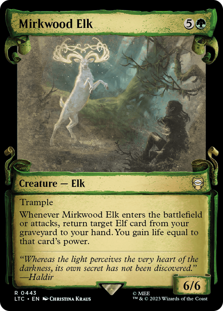 Mirkwood Elk [The Lord of the Rings: Tales of Middle-Earth Commander Showcase Scrolls] | L.A. Mood Comics and Games