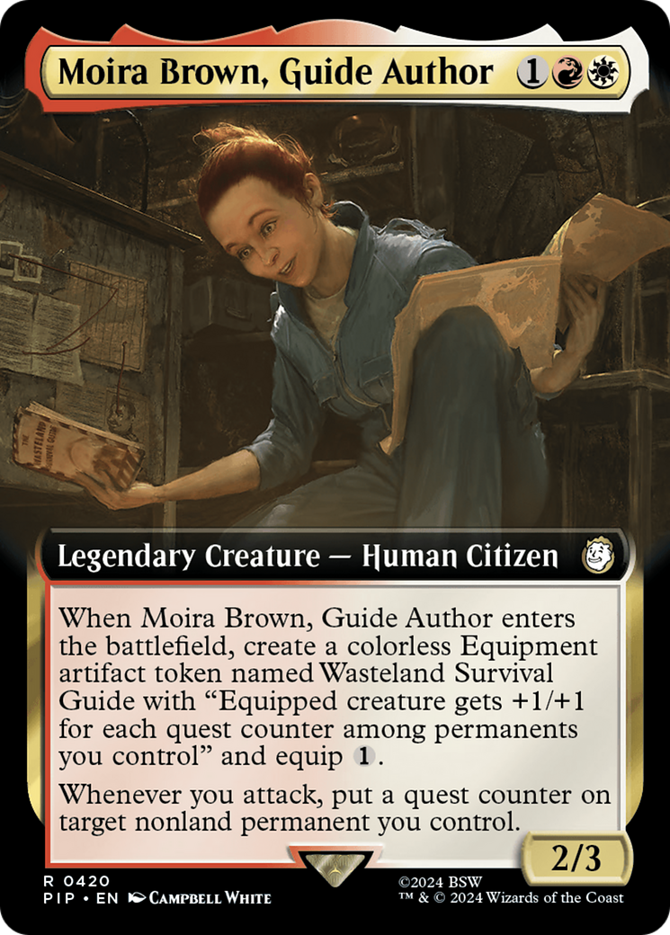 Moira Brown, Guide Author (Extended Art) [Fallout] | L.A. Mood Comics and Games