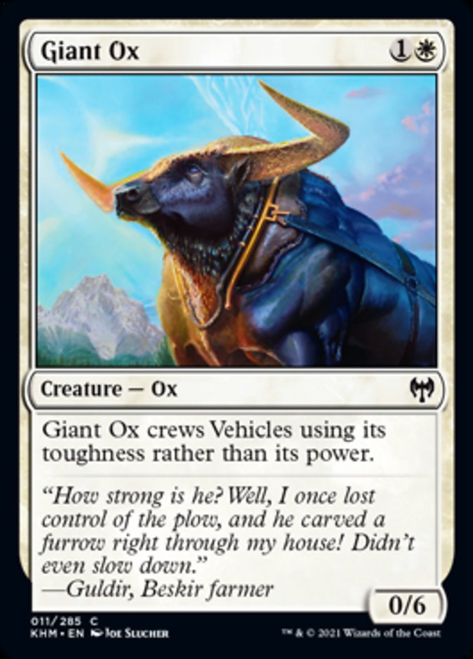 Giant Ox [Kaldheim] | L.A. Mood Comics and Games