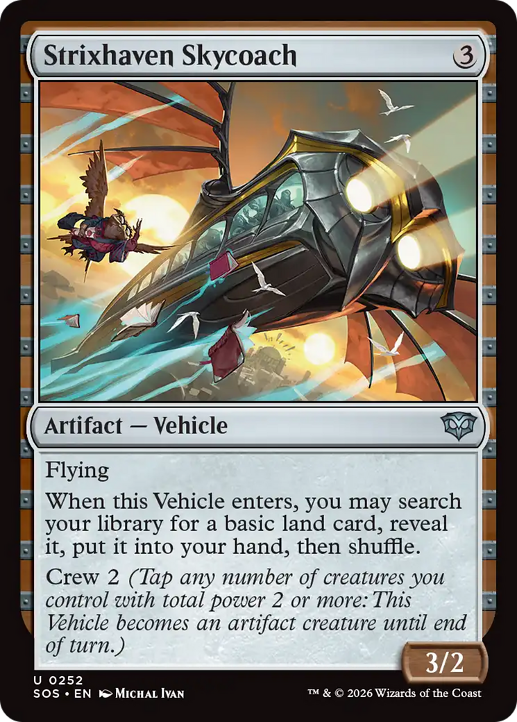 Strixhaven Skycoach [Secrets of Strixhaven] | L.A. Mood Comics and Games