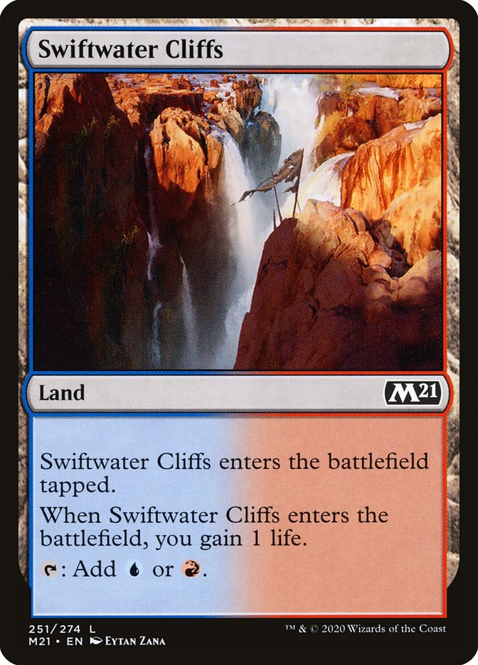 Swiftwater Cliffs [Core Set 2021] | L.A. Mood Comics and Games