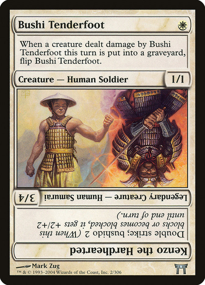 Bushi Tenderfoot // Kenzo the Hardhearted [Champions of Kamigawa] | L.A. Mood Comics and Games