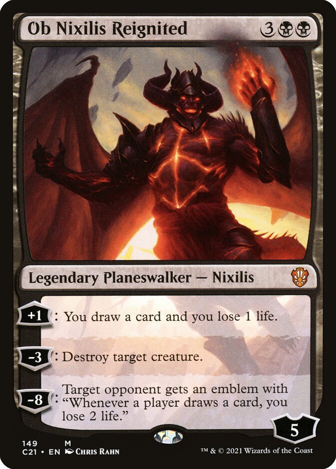 Ob Nixilis Reignited [Commander 2021] | L.A. Mood Comics and Games