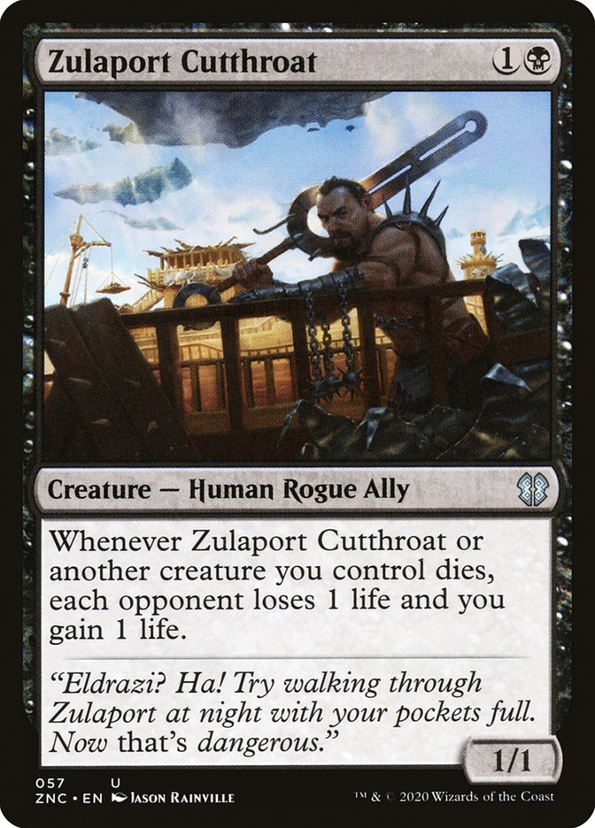 Zulaport Cutthroat [Zendikar Rising Commander] | L.A. Mood Comics and Games