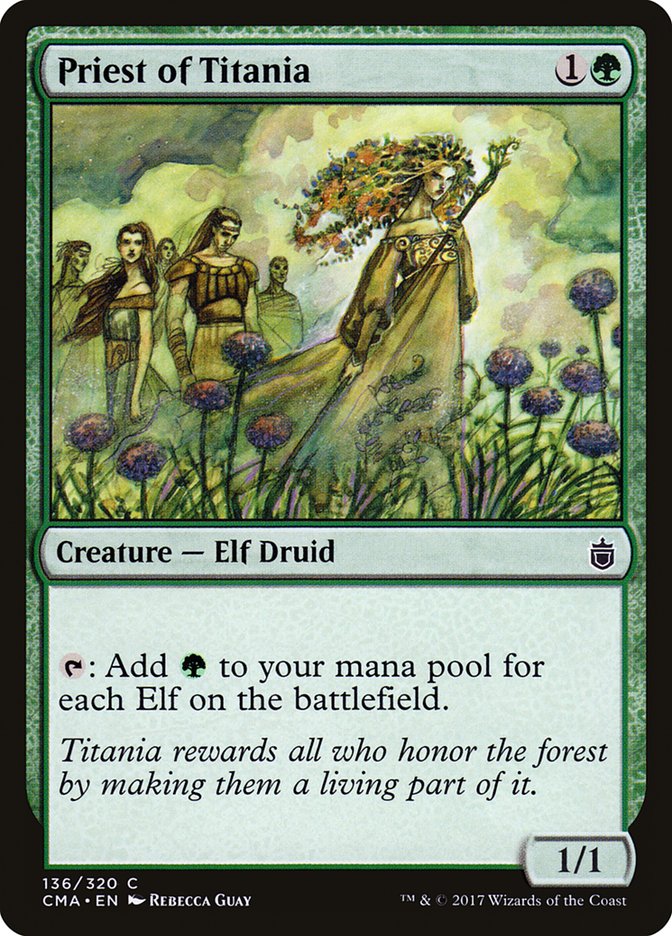Priest of Titania [Commander Anthology] | L.A. Mood Comics and Games