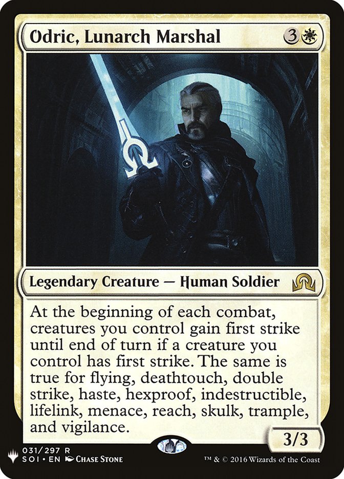 Odric, Lunarch Marshal [The List] | L.A. Mood Comics and Games