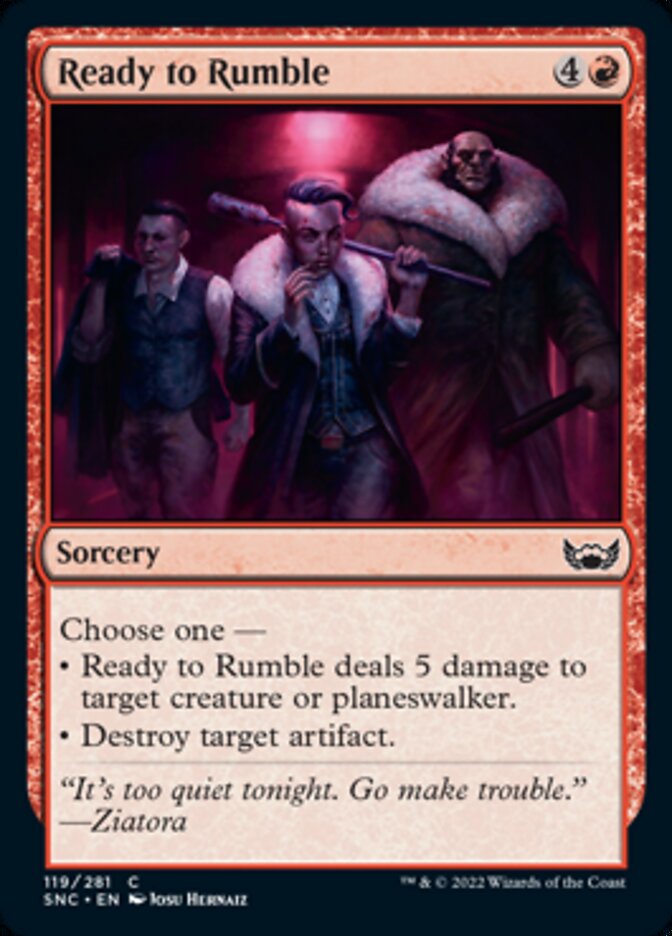 Ready to Rumble [Streets of New Capenna] | L.A. Mood Comics and Games