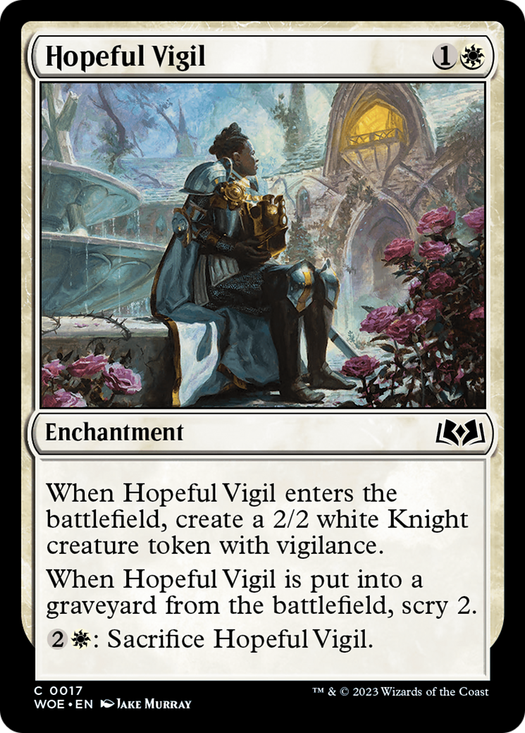 Hopeful Vigil [Wilds of Eldraine] | L.A. Mood Comics and Games