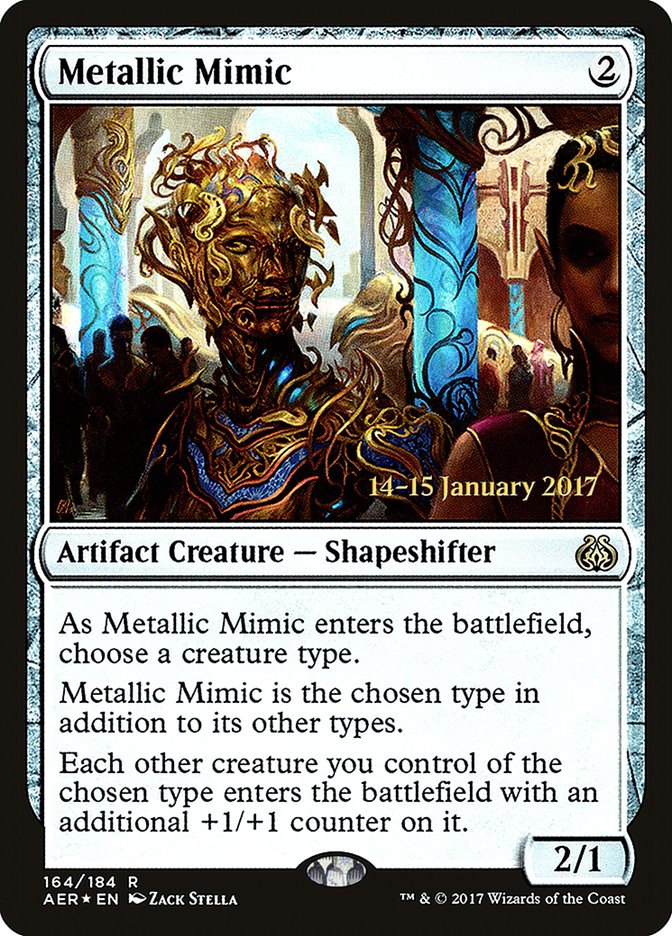 Metallic Mimic [Aether Revolt Prerelease Promos] | L.A. Mood Comics and Games