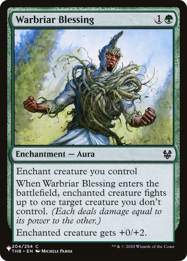 Warbriar Blessing [The List Reprints] | L.A. Mood Comics and Games