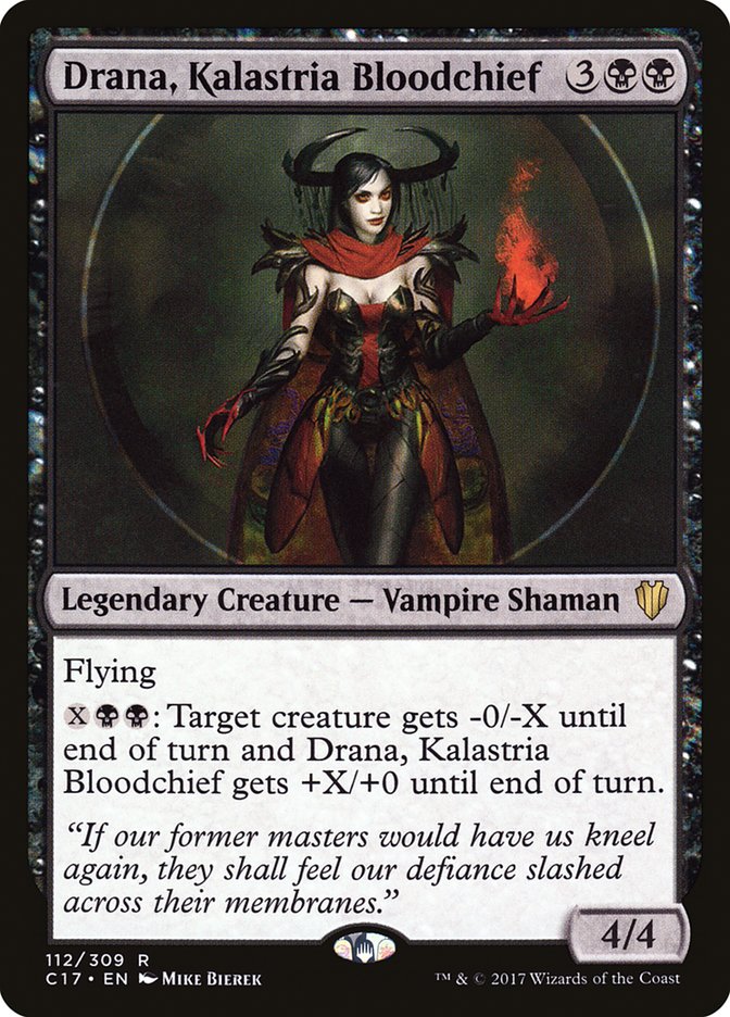 Drana, Kalastria Bloodchief [Commander 2017] | L.A. Mood Comics and Games